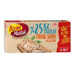 BİZİM MUTFAK BULYON AZ TUZ TAVUK 120GRX12X4