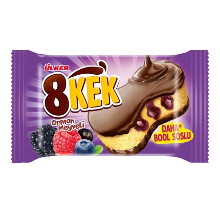 ÜLKER 8KEK ORMAN MEYVELİ 55GRX24