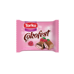 TORKU ÇOKOFEST FRAMBUAZLI SÜTLÜ ÇİKOLATA 6X6X60GR