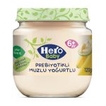 HERO PREBİYOTİK MUZLU YOĞURTLU KAVANOZ 120GRX6
