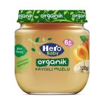 HERO BABY ORGANİK KAYISI MUZ PÜRELİ KAVANOZ MAMA 120GRX6
