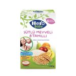HERO BABY SÜTLÜ 8 TAHILLI MEYVELİ 200GRX12