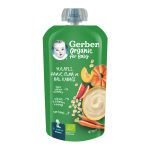 GERBER ORGANİK YULAFLI HAVUÇLU ELMALI BAL KABAĞI PÜRESİ T8X110GR