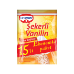 DR. OETKER ŞEKERLİ VANİLİN 15'Lİ 75GRX6X12
