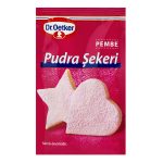 DR. OETKER PUDRA ŞEKERİ - PEMBE RENKLİ 15GRX1X24