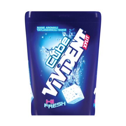 VIVIDENT CUBE NANE AROMALI SAKIZ 86GR10X8