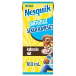 NESQUIK ŞEKERSİZ KAKAOLU SÜT 27X180ML