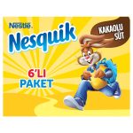 NESQUIK KAKAOLU SÜT 6'LI 4X(6X180ML)