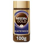 NESCAFE GOLD KAFEİNSİZ KAVANOZ 12X100GR