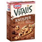DR. OETKER VİTALİS SÜTLÜ-BİTTER ÇİKOLATALI ÇITIR MÜSLİ 450GRX1X7