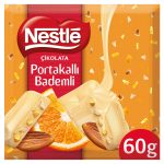 NESTLE TABLET BEYAZ PORTAKAL BADEM KARE24X(6X60GR)